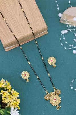 Springal Alloy Gold-plated Multicolor Jewellery Set(Pack of 1)