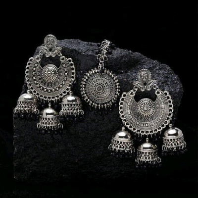 shiv creation Alloy Silver Silver Jewellery Set(Pack of 1)