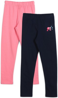 BARBIE Legging For Girls(Multicolor Pack of 2)