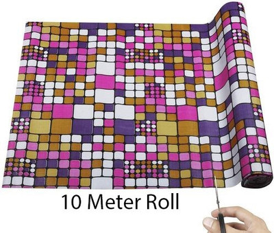 Home Ark Rectangular Pack of 1 Table Placemat(Multicolor, PVC)