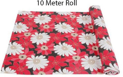 Home Ark Rectangular Pack of 1 Table Placemat(Pink, PVC)