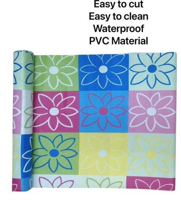 Home Ark Rectangular Pack of 1 Table Placemat(Blue, PVC)