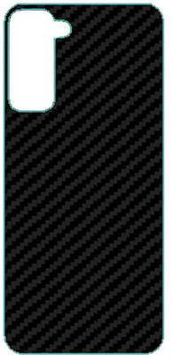 candeal mart Tecno Pop 5 Pro carbon fiber 3D back skin / sticker wrap / Protective film Mobile Skin(Black)