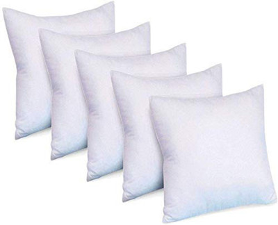 RSEG Microfibre Solid Cushion Pack of 5(White)