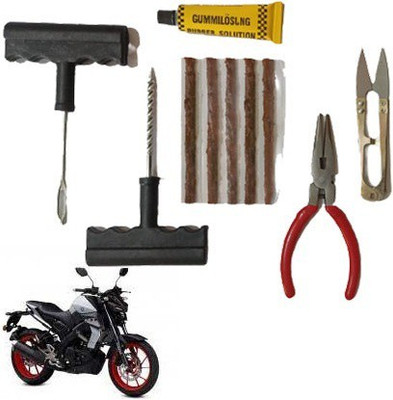 AIRSKY Tire Puncture Repair Tool Ket For Yamaha MT15 Tubeless Tyre Puncture Repair Kit