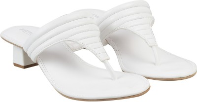 METRO Women White Heels