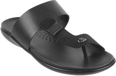 METRO Men Sandals(Black , 10)