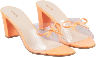 MOCHI Women Orange Heels
