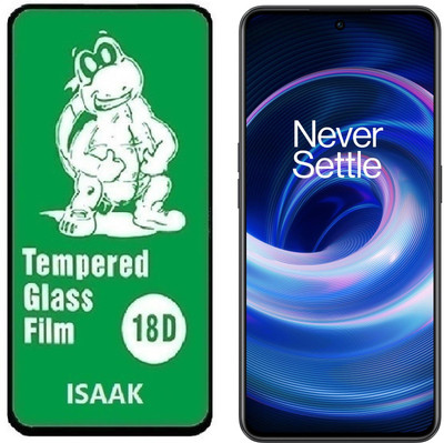 ISAAK Edge To Edge Tempered Glass for OnePlus 10R 5G(Pack of 1)