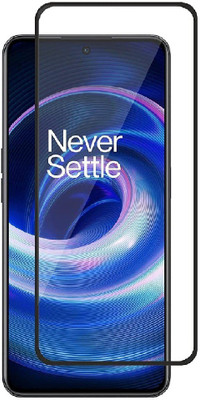 ISAAK Edge To Edge Tempered Glass for OnePlus 10R 5G Edge to Edge, Full Glue, 11D Tempered Glass(Pack of 1)