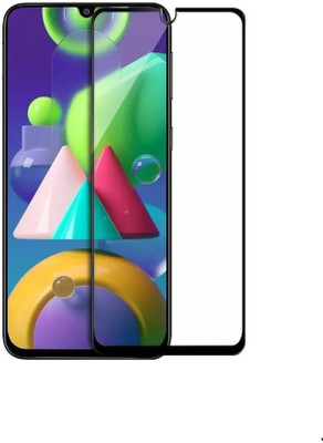 DMJHP Edge To Edge Tempered Glass for Samsung Galaxy M30(Pack of 1)