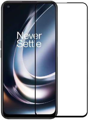 ISAAK Edge To Edge Tempered Glass for OnePlus Nord CE 2 Lite 5G Edge to Edge, Full Glue, 11D Tempered Glass(Pack of 1)