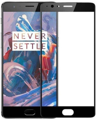 DMJHP Edge To Edge Tempered Glass for OnePlus 3T(Pack of 1)