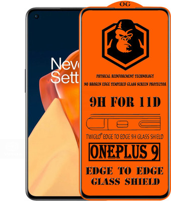 TWIGLO Edge To Edge Tempered Glass for ONEPLUS 9(Pack of 1)