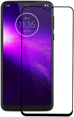 DMJHP Edge To Edge Tempered Glass for Motorola One Macro(Pack of 1)