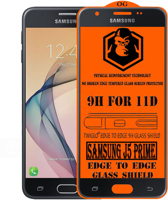 TWIGLO Edge To Edge Tempered Glass for Samsung Galaxy J5 Prime(Pack of 1)