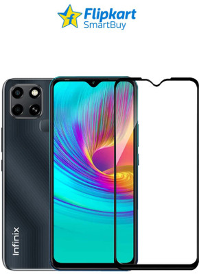Flipkart SmartBuy Edge To Edge Tempered Glass for Infinix Smart 6(Pack of 1)