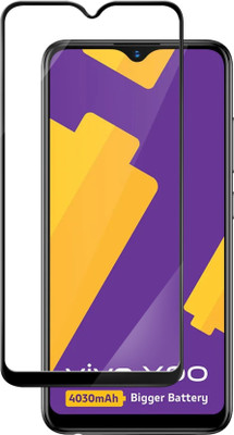 DMJHP Edge To Edge Tempered Glass for Vivo Y90(Pack of 1)