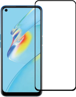 DMJHP Edge To Edge Tempered Glass for OPPO F19PRO+(Pack of 1)
