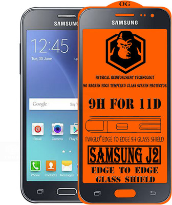TWIGLO Edge To Edge Tempered Glass for Samsung Galaxy J2(Pack of 1)