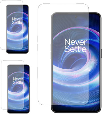 ISAAK Tempered Glass Guard for OnePlus 10R 5G(Pack of 3)
