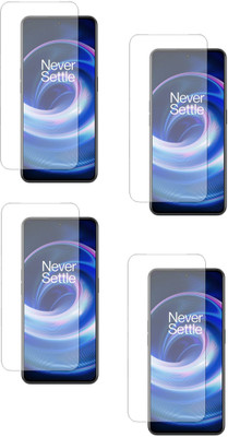 ISAAK Tempered Glass Guard for OnePlus 10R 5G(Pack of 4)