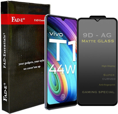 FAD-E Tempered Glass Guard for Vivo T1 44w (4G), iQOO Z6 44w (4G)(Pack of 1)