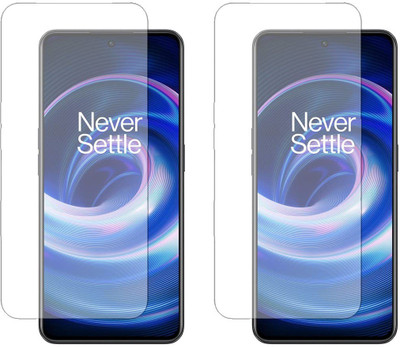 ISAAK Tempered Glass Guard for OnePlus 10R 5G(Pack of 2)