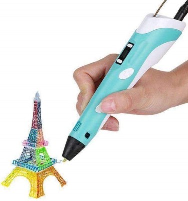 Camin 3D Printing Pen With LCD Display FREE 3*10 Meter PLA Filament Refills Multicolor 3D Printer Pen For Rs. 749 @ 50% off