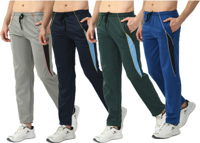 Indistar Colorblock Men Multicolor Track Pants