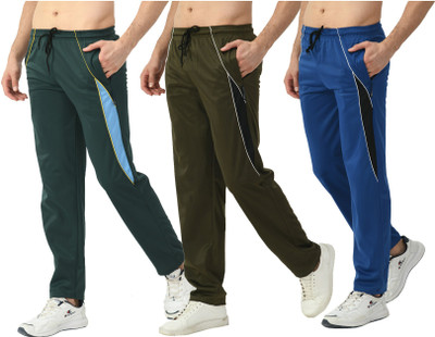 Indistar Colorblock Men Multicolor Track Pants