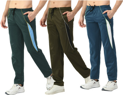 Indistar Colorblock Men Multicolor Track Pants