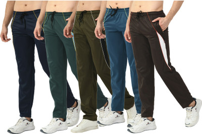 KAVYA Colorblock Men Multicolor Track Pants