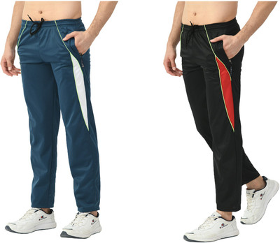 IndiWeaves Solid Men Multicolor Track Pants