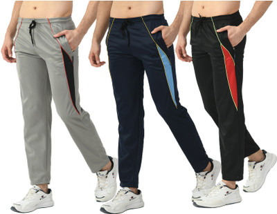 IndiWeaves Colorblock Men Multicolor Track Pants