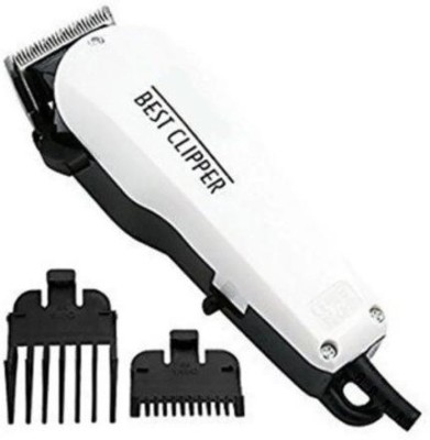 WunderVoX Corded Hair Clipper Strong Power Hair Clippers Barber Cliper-X3 Trimmer 0 min  Runtime 2 Length Settings(White)