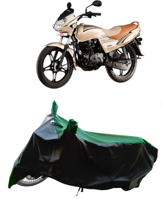 Wegather Two Wheeler Cover for LML(Freedom LS, Green)