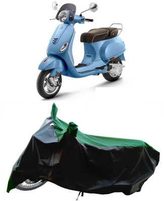 Wegather Two Wheeler Cover for Vespa(Elegante 150 BS6, Green)