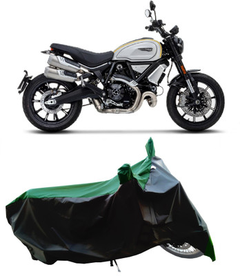Wegather Two Wheeler Cover for Ducati(Scrambler 1100, Green)