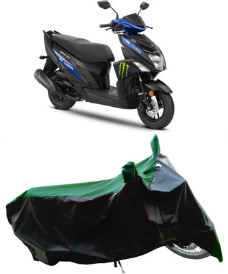 Wegather Two Wheeler Cover for Yamaha(Ray ZR BS6, Green)