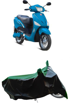 Wegather Two Wheeler Cover for Hero Electric(Electric Optima BS6, Green)