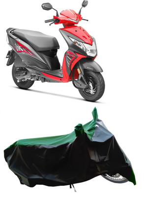 Wegather Two Wheeler Cover for Honda(Dio, Green)