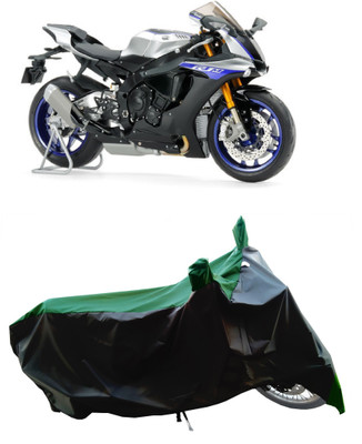 Wegather Two Wheeler Cover for Yamaha(YZF R1M, Green)