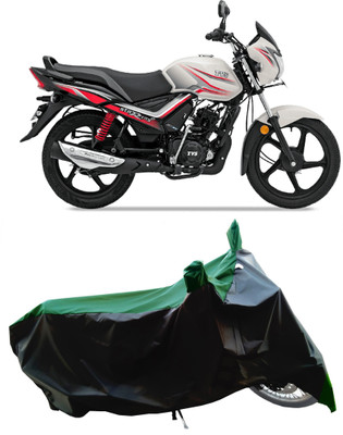 Wegather Two Wheeler Cover for TVS(Star City Plus BS6, Green)