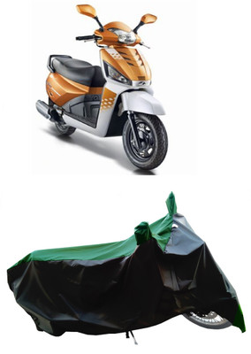 Wegather Two Wheeler Cover for Mahindra(Gusto 125 BS6, Green)