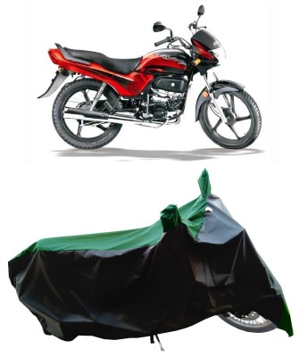 Wegather Two Wheeler Cover for Hero(Passion Plus, Green)