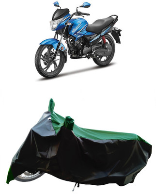 Wegather Two Wheeler Cover for Hero(Glamour FI, Green)