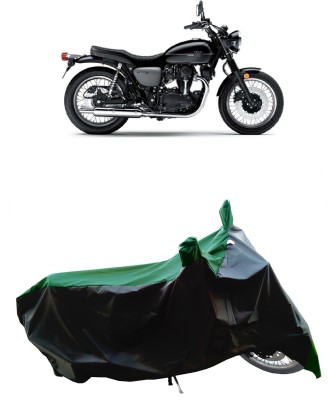 Wegather Two Wheeler Cover for Kawasaki(W800 BS6, Green)