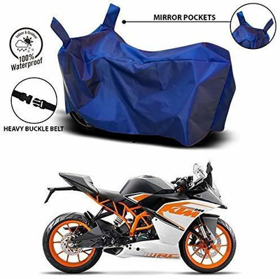 Rajiz Waterproof Two Wheeler Cover for KTM(RC 200, Blue)