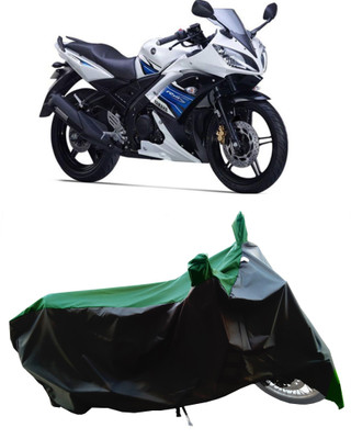Wegather Two Wheeler Cover for Yamaha(YZF R15S BS6, Green)